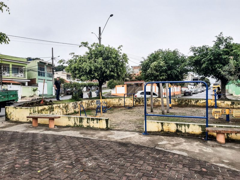 Praça do Cezinha, em Queimados