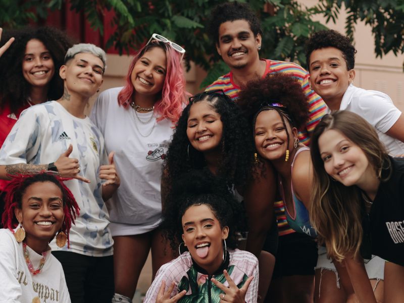 Equipe que produziu o video junto com os integrantes do BASED BXD.