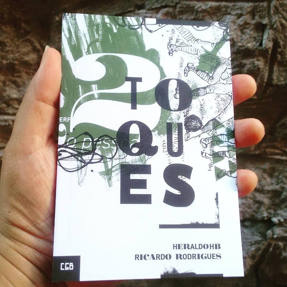 “2 toques” é o novo livro do Heraldo HB em parceria com Ricardo Rodrigues