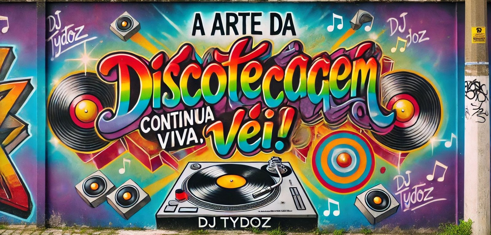 A arte da discotecagem permanece viva, véi!