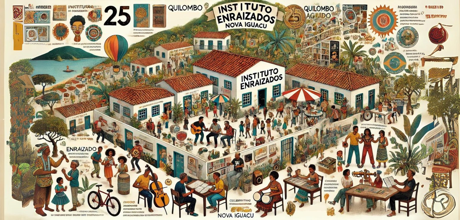 Instituto Enraizados: 25 anos de arte, cultura e transformação na Baixada Fluminense